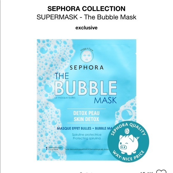 Sephora collection bubble mask for women - Picture 1 of 1